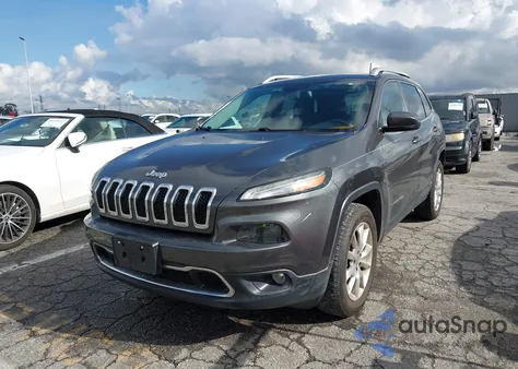 2016 Jeep Cherokee Limited из США, поврежденный, VIN 1C4PJMDB6GW340940
